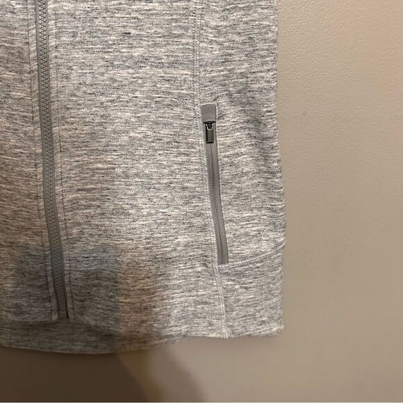 Athleta Womens Stronger Spacedye Workout Vest In Heather Grey Size Small - Picture 4 of 7